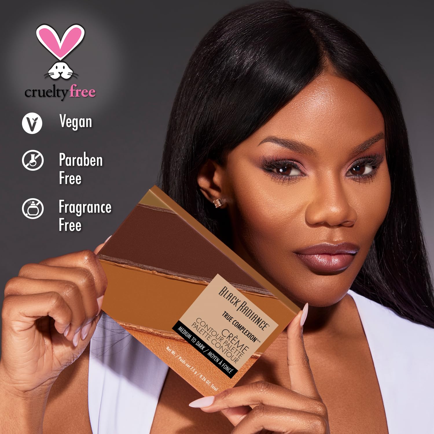 Black Radiance True Complexion Creme Contour Palette, Medium to Dark, 7.5 Gram - Image 6