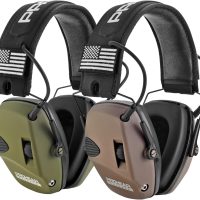PROHEAR 2 Pack Electronic Ear Protection for Shooting with 4X Sound Amplification, Gun Range Hearing Protection Muffs, NRR 23dB Noise Reduction Headphones for Hunting, Green and Brown - Image 7