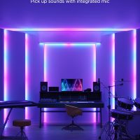 Govee RGBIC LED Strip Lights 32.8ft with Covers, Smart Lights Work with Alexa and Google Assistant, LED Diffuser Channel with LED Lights for Bedroom, Skirting Lines, Studio, Cabinet - Image 9