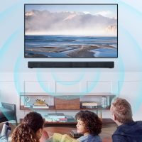 2 in 1 Separable Sound Bar for Smart TV, 2.2 Channel 32Inch Bluetooth 5.0 TV Speaker for Surround Sound System, Built-in Dual Subwoofer, Bass Adjustable, Remote Control Included(Sound Bar) - Image 4