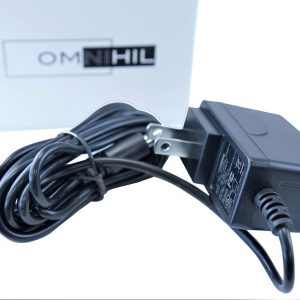 [UL Listed] OMNIHIL 8 Feet Long AC/DC Adapter Compatible with Sony SMP-N200 Streaming Network Media Player