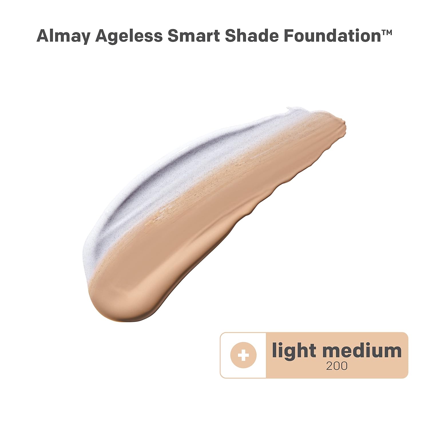 Almay Anti-Aging Foundation, Smart Shade Face Makeup with Hyaluronic Acid, Niacinamide, Vitamin C & E, Hypoallergenic-Fragrance Free, 200 Light Medium, 1 Fl Oz (Pack of 1) - Image 2