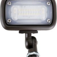 Newhouse Lighting WW15BRZ-2 16-Watt Outdoor Die-Cast Aluminum LED Wall Wash Flood, Weatherproof Landscape Lighting 1500 Lumens, 3000K Warm White, 120-277V, 1/2" Knuckle Mount, Bronze, 2-Pack - Image 2