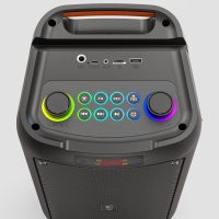 Karaoke Machine for Adults, Portable Bluetooth Speaker with 2 Wireless Microphones, PA System with Disco Lights for Big Party, Outdoor, Supports USB/TF/REC/AUX, Ideal Gifts for Family, Music Lover - Image 8