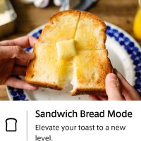 BALMUDA The Toaster | Steam Oven Toaster | 5 Cooking Modes: Sandwich Bread, Artisan Bread, Pizza & Pastry, Oven | Precise Heat Control | Steam Technology | Baking Pan | US Version | White - Image 3