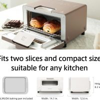 BALMUDA The Toaster | Steam Oven Toaster | 5 Cooking Modes: Sandwich Bread, Artisan Bread, Pizza & Pastry, Oven | Precise Heat Control | Steam Technology | Baking Pan | US Version | White - Image 9