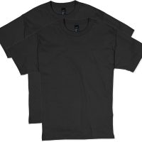 Hanes Men's Beefy-t T-Shirt, Heavyweight Cotton Tee, 1 Or 2 Pack, Big & Tall - Image 2