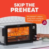 Instant Pot 6-Slice InstantHeat 10-in-1 Air Fryer Toaster Oven, Air Fry, Roast, Bake, Sear Crisp, Toast, Bagel, Broil, Dehydrate, Reheat, and Make Pizza - Image 2