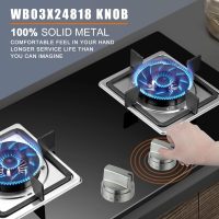 5 Pack Stainless Steel WB03x24818 Gas Stove Knob Replacement for ge,PS11729081 AP5989029 Stainless Steel Stove Replacement Knobs,Compatible with ge Stove Knob（Not Universal） - Image 5