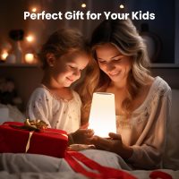 THAUSDAS Night Light, Dimmable Touch Lamp for Bedroom, Portable Table Bedside Lamp, 5 Brightness 13 RGB Colors, Night Lights for Baby Nursery Bathroom - Image 8