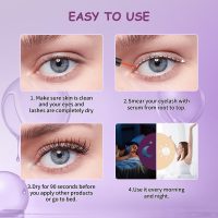 Eyelash Growth Serum Volumizing Lash Serum For Eyelash Growth Longer & Thicker Lash Enhancing serum With Natural Formula Vegan & Cruelty-Free (5mL) - Image 6