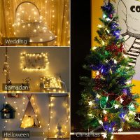 Star String Lights 10Ft 20 LED Fairy Lights Battery Operated Waterproof Indoor Outdoor Twinkle Christmas Lights for Bedroom Party Wedding Xmas Tree Decoration (Warm White) - Image 7