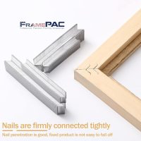 V Nails for Picture Frames Hardwood 7mm (1/4 Inch) [400 V-Nail Pack, Loose] - (for use in Manual V Nailer for Picture Framing, Hand V Nailer for Picture Frames, Manual Picture Frame Joiner) - Image 8