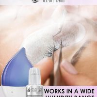 Sensitive Eyelash Extension Glue Stacy Lash 0.17fl.oz/5ml / 5-6 Sec Drying time/Retention – 4-5 Weeks/Black Adhesive/Professional Supplies - Image 7