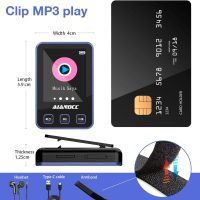 Mp3 Player with Bluetooth 5.3, HiFi Music Player with Sports Clip and Armband, 1.77-inch TFT Color Screen, 32GB mp3 Player for Kids Adults, Earphones Included, TF Card can be Inserted - Image 5
