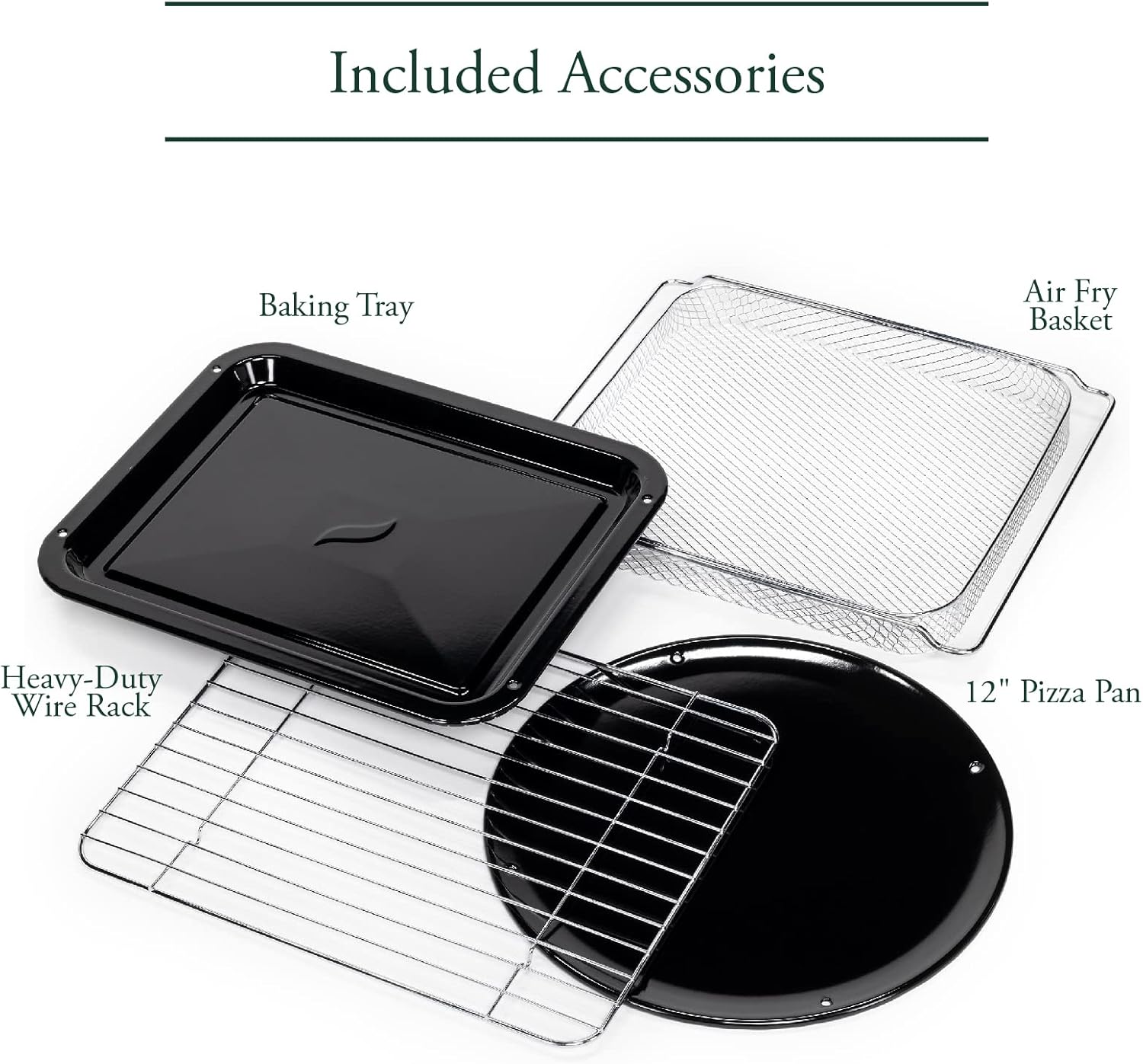 Café Couture Oven with 14 essential cooking modes, including Air Fry, CrispFinish, Bake, Broil, Roast, Toast, Pizza, WiFi & Smart Connected, Voice Control, Countertop Small Appliances, Steel Silver - Image 4