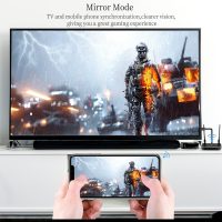 Wireless HDMI Transmitter and Receiver 4K Kit, Full HD 4K Wireless Presentation Equipment HDMI Adapter, Plug and Play Streaming Media. Laptop, Dongle, PC, Smart Phone to HDTV/Projector 165FT/50M - Image 6