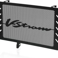 YUANQIAN Motorcycle Radiator Grille Guard Cover Compatible With V-STROM | VSTROM 650 | DL650 2011-2023 V-Strom 650X 2017 2018 2019 2020-Black - Image 2