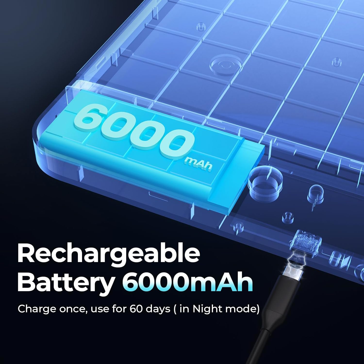 FULEN Motion Sensor Ceiling Light Fixture, Cordless Closet Light Battery Operated, Rechargeable Magnetic Mount LED Shower Light for Bathroom,Stairs,Garage,Hallway,3 Color Temperatures,Remote Control - Image 4