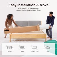 Novilla Full Size Mattress, 14 Inch Full Mattresses in a Box with Smarts™ Pocket Coil for Pressure Relief, Medium Plush Foam and Spring Hybrid Colchones with CertiPUR-US Certified - Image 10