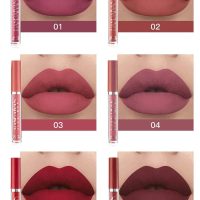6Pcs Matte Liquid Lipstick Makeup Set, Matte liquid Long-Lasting Wear Non-Stick Cup Not Fade Waterproof Lip Gloss (Set A) - Image 2