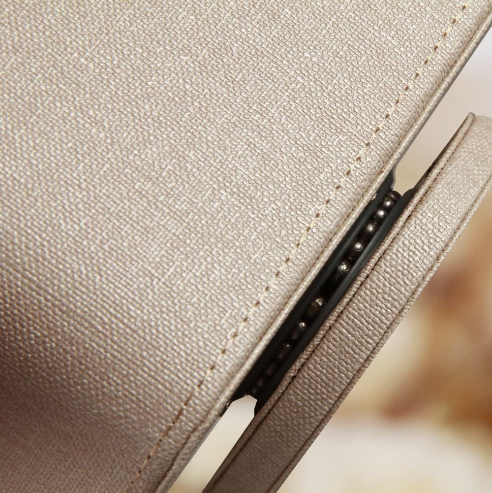 PUSU Leather 360°Rotatable Remote Control Holder,Nightstand TV Remote Caddy,Office Supplies Desktop Organizer,Spinning Storage Box for Pen,Mail,Phone,DVD, Blu-Ray, Media Player, Heater Controllers - Image 7