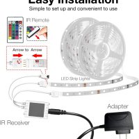 DAYBETTER Smart WiFi Led Lights 100ft, Tuya App Controlled Led Strip Lights, Work with Alexa and Google Assistant, Timer Schedule, Color Changing Led Lights for Bedroom Party Kitchen - Image 7