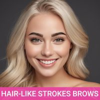 iMethod Eyebrow Pen - Eyebrow Pencil Magical 2-in-1 Eye Brow Pencils for Women with 4-Fork-Tip & Precise Brush-Tip for Natural Hair-Like Brows, Last All-Day, with Eyebrow Spoolie Brush, Dark Brown - Image 3
