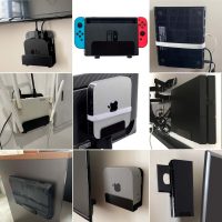 Cable Box Mount Modem Adjustable Wall Mount for Most Narrow Media Players Compatible with Roku, Router, Fire TV, Mac mini, Beelink, Cable Box, and Other Streaming Media Players - Image 8