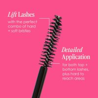 Grande Cosmetics GrandeMASCARA Conditioning Peptide Mascara – Buildable Extreme Volume & Length – Long-Lasting & Clump-Free Black – Lash & Extension Friendly - Image 5