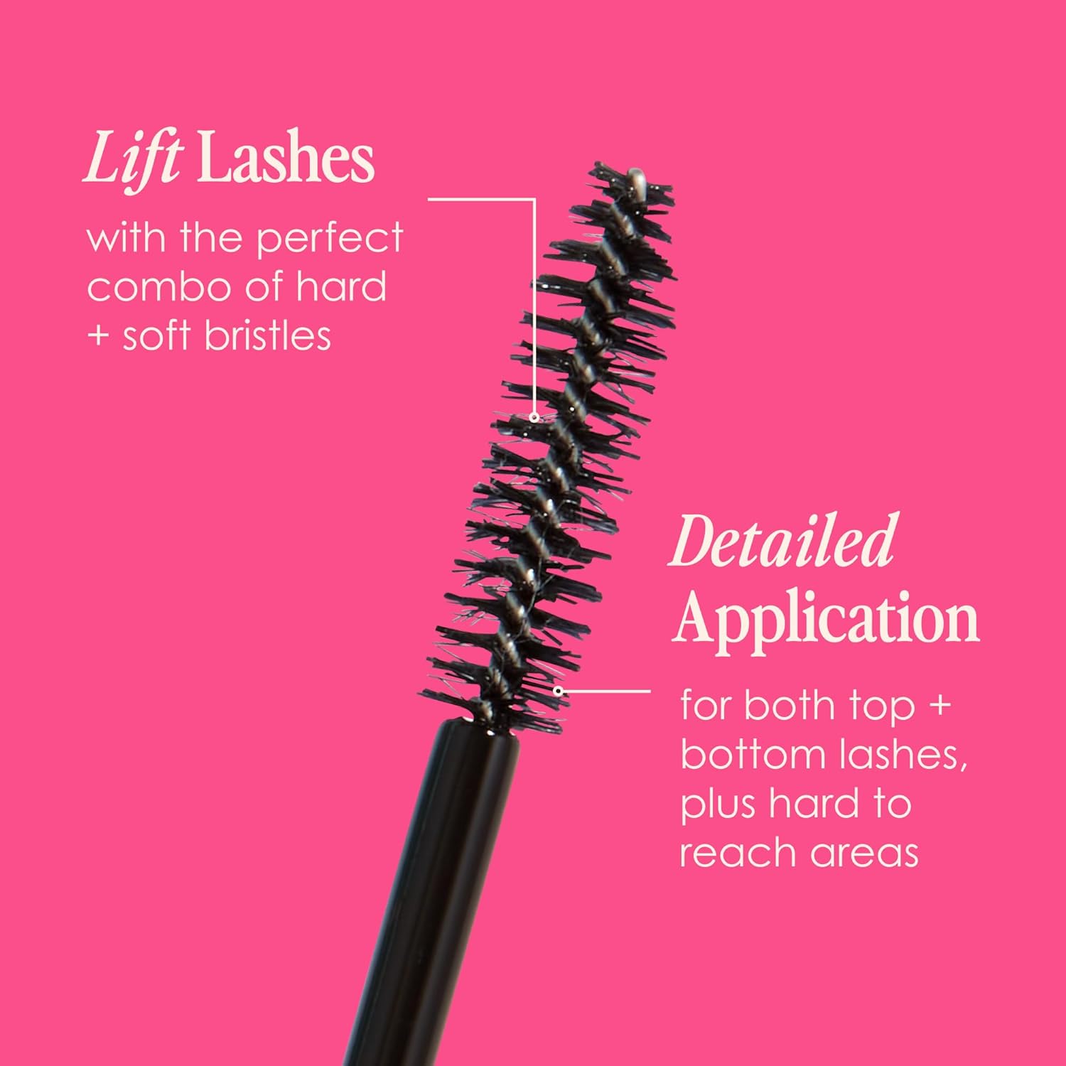 Grande Cosmetics GrandeMASCARA Conditioning Peptide Mascara – Buildable Extreme Volume & Length – Long-Lasting & Clump-Free Black – Lash & Extension Friendly - Image 5