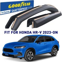 Goodyear Shatterproof in-Channel Window Deflectors for Honda HR-V 2023-2025, Rain Guards, Window Visors for Cars, Vent Deflector, Car Accessories, 4 pcs - GY007978 - Image 2