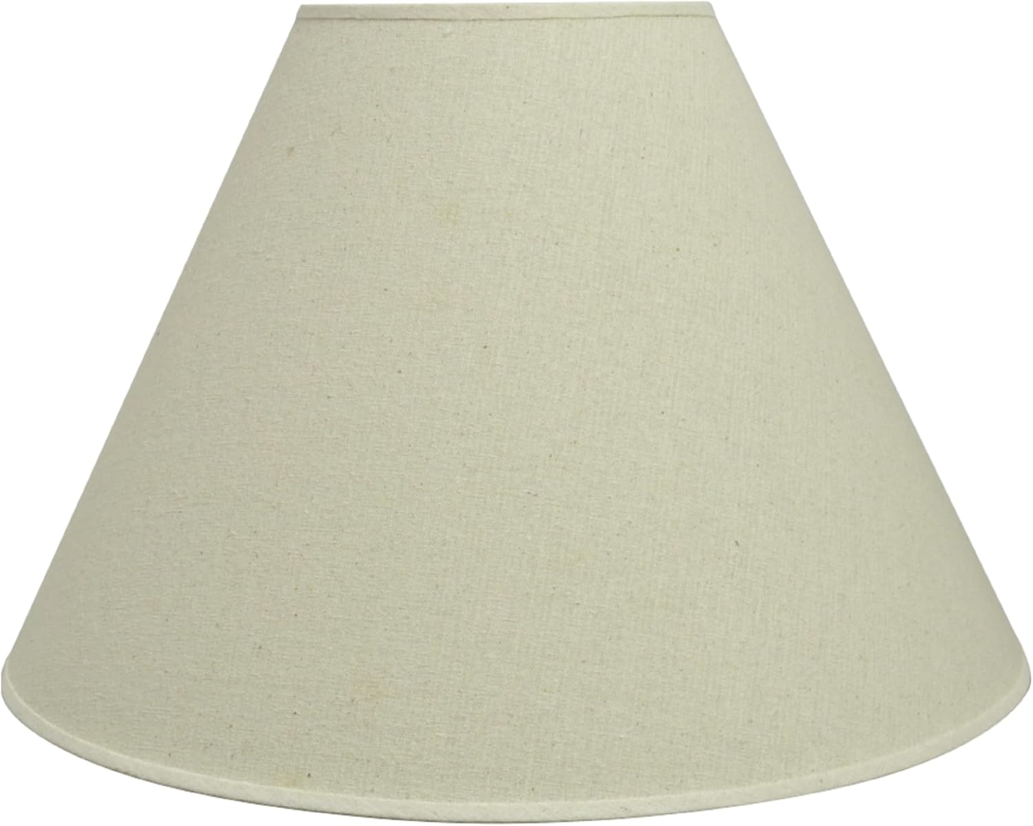 Aspen Creative 32023A Transitional Hardback Empire Shaped Spider Construction Lamp Shade in Beige, 18" wide (7" x 18" x 12 1/2") - Image 3