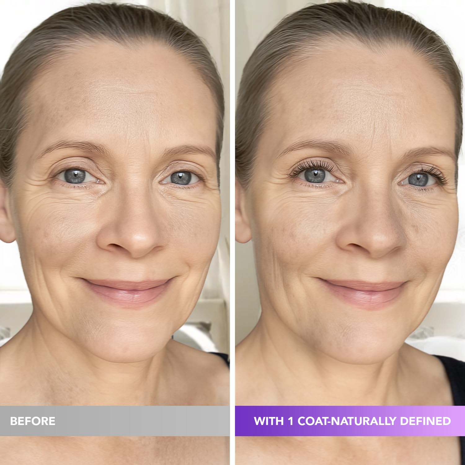 Mascara for Older Women 60 Plus: Hypoallergenic Black Prime Mascara for Sensitive Eyes, Non-Clumping Formula for Mature Women, 5.5g - Image 5