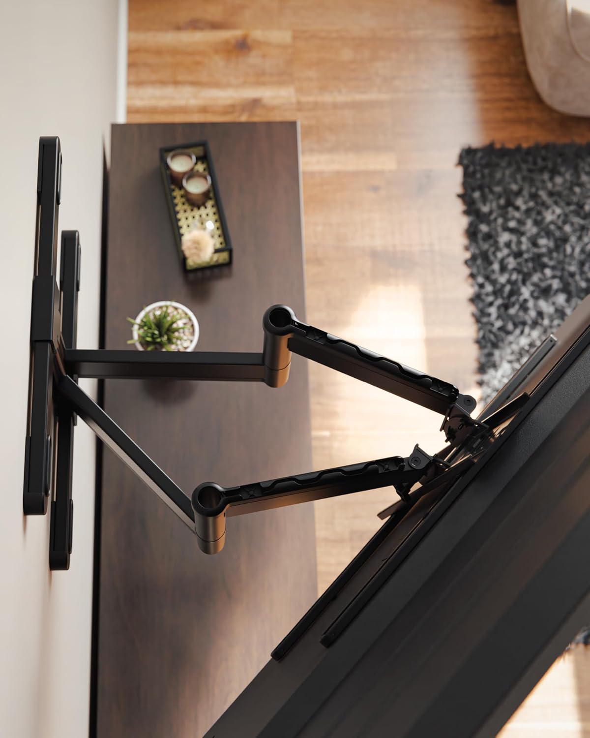 Made for Amazon Universal Large Full-Motion TV Wall Mount for Amazon Fire TV Smart TVs 42” to 90” - Image 6