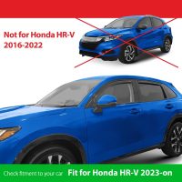 Goodyear Shatterproof in-Channel Window Deflectors for Honda HR-V 2023-2025, Rain Guards, Window Visors for Cars, Vent Deflector, Car Accessories, 4 pcs - GY007978 - Image 3