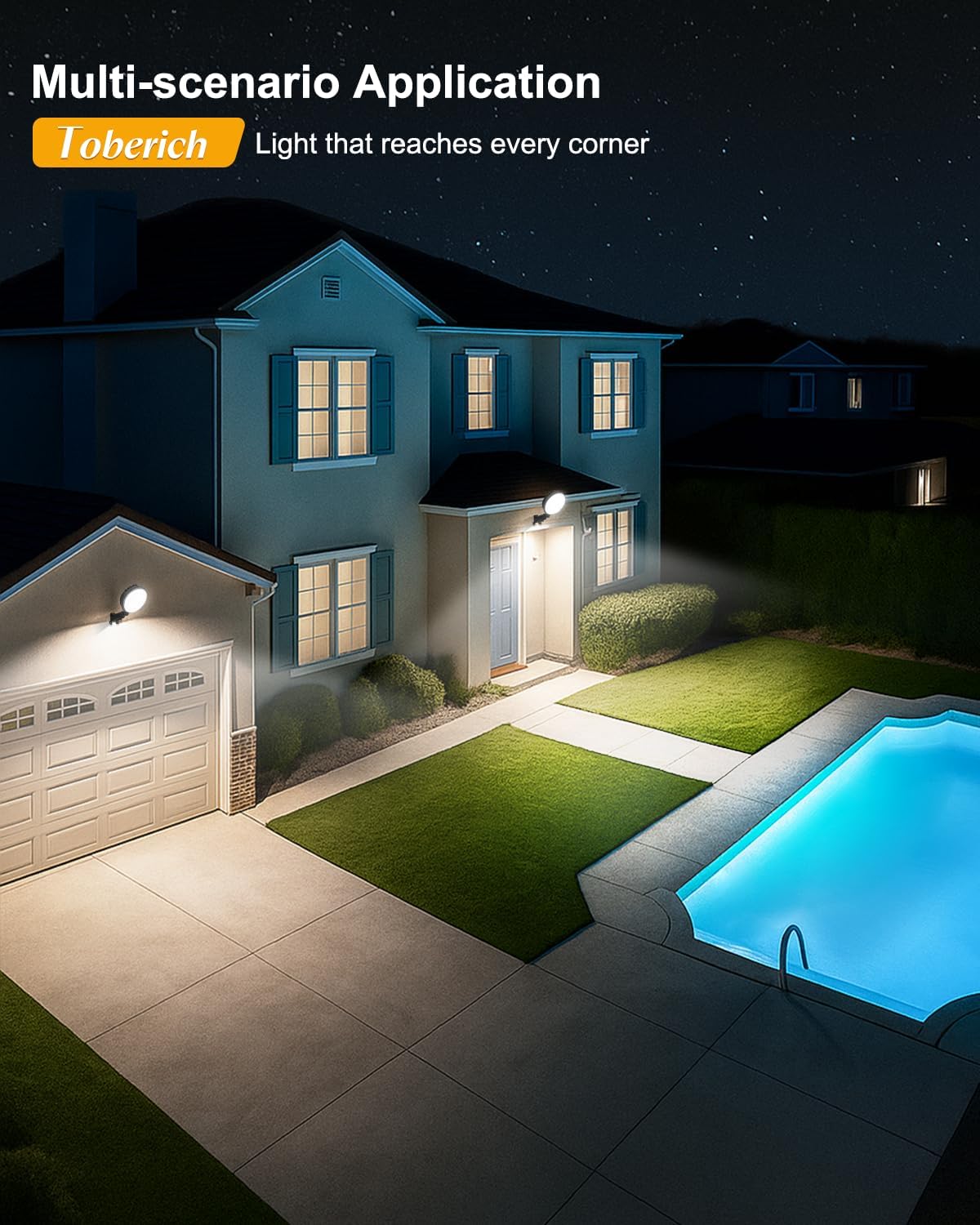 LED Barn Light, 150W 20000LM Yard Area Lights Dusk to Dawn Outdoor Lighting with Photocell 6500K Adjustable Angle Daylight IP66 Waterproof Street Lights for Security/Farmhouse/Garage - Image 8