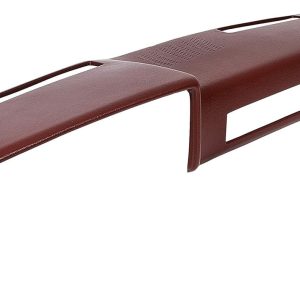 ECOTRIC Maroon Dashboard Cover Compatible with 1981-1991 Chevrolet GMC C/K/R/V Truck/SUV Pickup Car Interior Dash Pad Cap