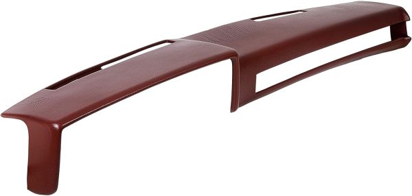 ECOTRIC Maroon Dashboard Cover Compatible with 1981-1991 Chevrolet GMC C/K/R/V Truck/SUV Pickup Car Interior Dash Pad Cap