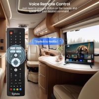 SYLVOX Smart RV TV, 32" 12V TV for RV Camper 1080P DC/AC Powered Television, Support Google, Download APPs, Bluetooth WiFi, Smart TVs for Home Car Campervan Truck - Image 7