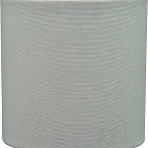 Aspen Creative 31198A, Drum Clip-On Chandelier Lamp Shade, White, 5" Top x 5" Bottom x 5" Slant Height, Set of 1