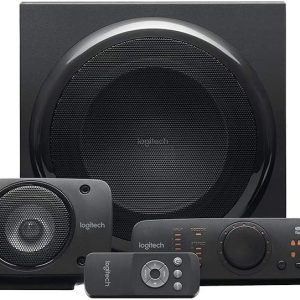 Logitech Z906 5.1 Surround Sound Speaker System - THX, Dolby Digital and DTS Digital Certified - Black