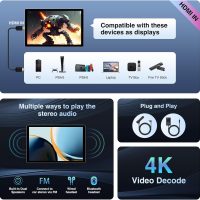 13.1-inch Android 13 Multi-Functional Car TV Headrest Monitor for Back Seat, Full High Definition QLED Touch Screen Video Player, Support WiFi/Bluetooth/Mobile Mirror Link/HDMI/USB/RCA - Image 4