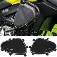 Headerbs Crash Bar Bags, 2PCS Motorcycle Frame Side Bag Repair Tool Placement Package Bag for V Strom DL650 DL1000 - Image 4