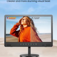 Desobry 18.5" Portable TV with Antenna, 6500mAh Built-in Power Operated TV, 12 Volt Small TV Support HDMI/AV/USB/Headphone Jack Input，Portable T V for Camping, RV, Patio, Kitchen, Indoor, Outdoor - Image 4