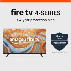 Amazon Fire TV 43" 4-Series, 2024 release, with 4-Year Protection Plan