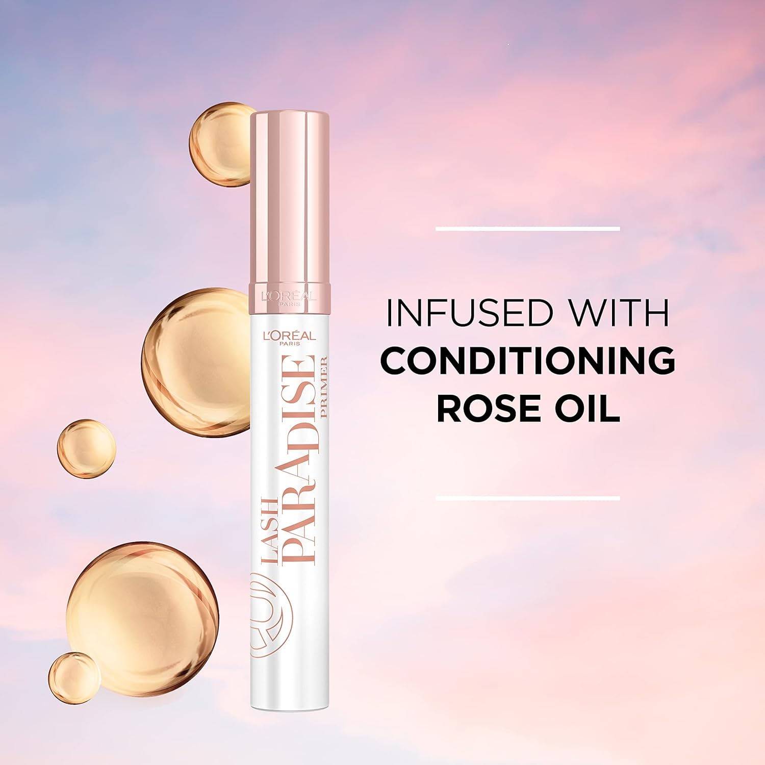 L'Oreal Paris Cosmetics Voluminous Lash Paradise Mascara Primer Base, Millennial Pink, 0.27 Fluid Ounce, Packaging May Vary - Image 5