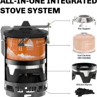 Fire-Maple Star X2 Pro Backpacking and Camping Stove-Fast Boiling, Compact and Efficient Camp Cooking Gear for Hiking, Trekking, Fishing, and Outdoor Adventures - Image 2