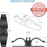 Cord Organizer for Appliances, 8 Pack Upgraded Kitchen Appliance Cord Organizer Stick On Appliance Wire Organizer Wire Wrapper for Kitchen Appliances Mixers, Coffee Maker, Pressure Cooker - Image 4