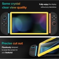 ivoler 4-Pack Tempered Glass Screen Protector Designed for Nintendo Switch 2 2025 with [Alignment Frame] Transparent HD Clear[Updated Version] Screen Protector for Switch 2 7.9'' - Image 4